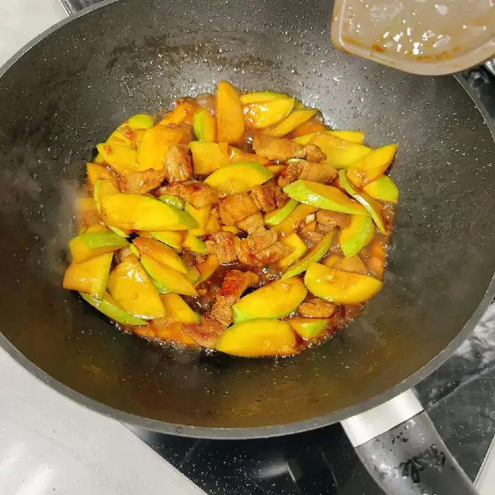 西葫芦炒肉 第 19 步