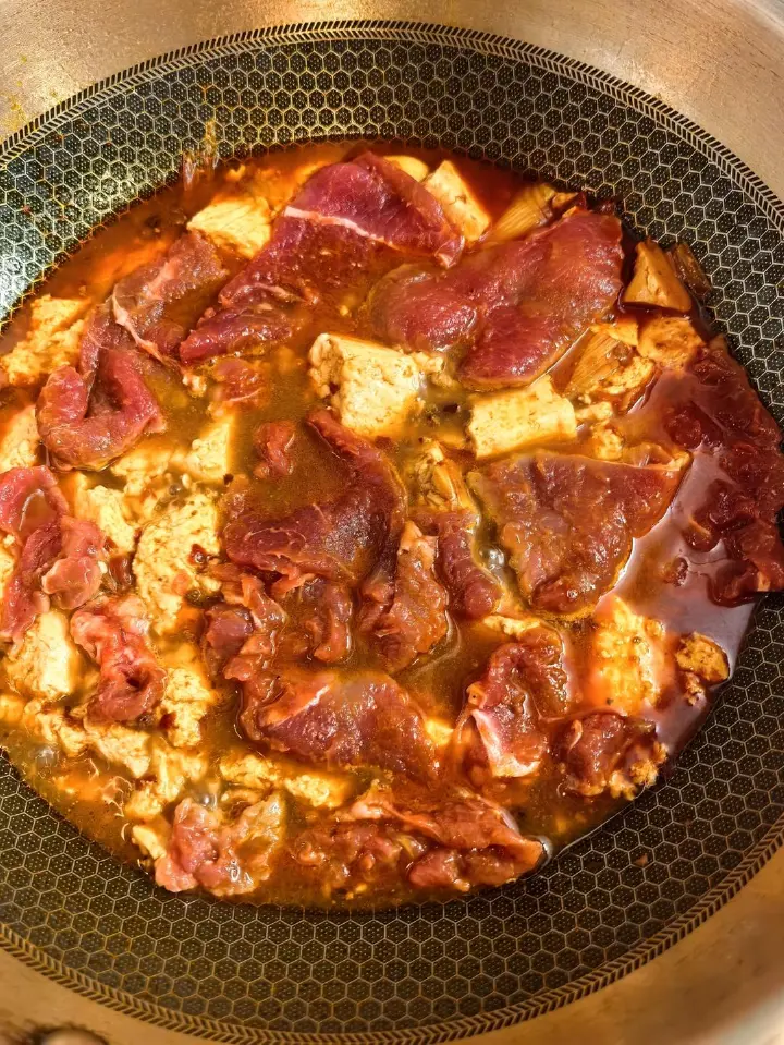 豆花牛肉 第 5 步