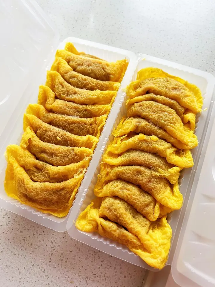 西红柿蛋饺 第 1 步