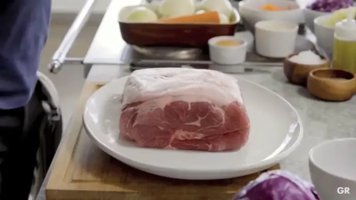 烤箱慢烤猪肩肉 第 1 步
