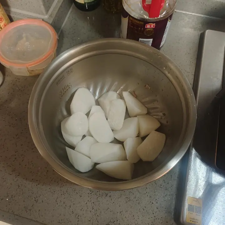 白萝卜焖羊肉 第 13 步