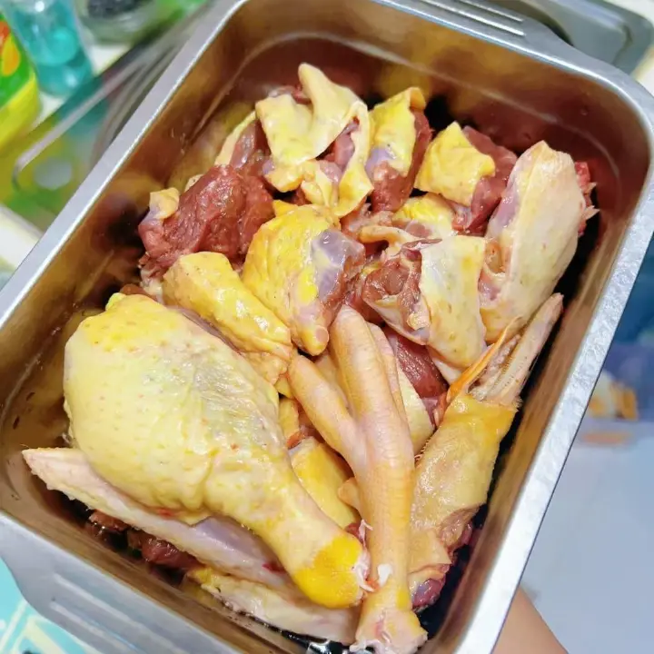 鸭血烧鸭块 第 1 步