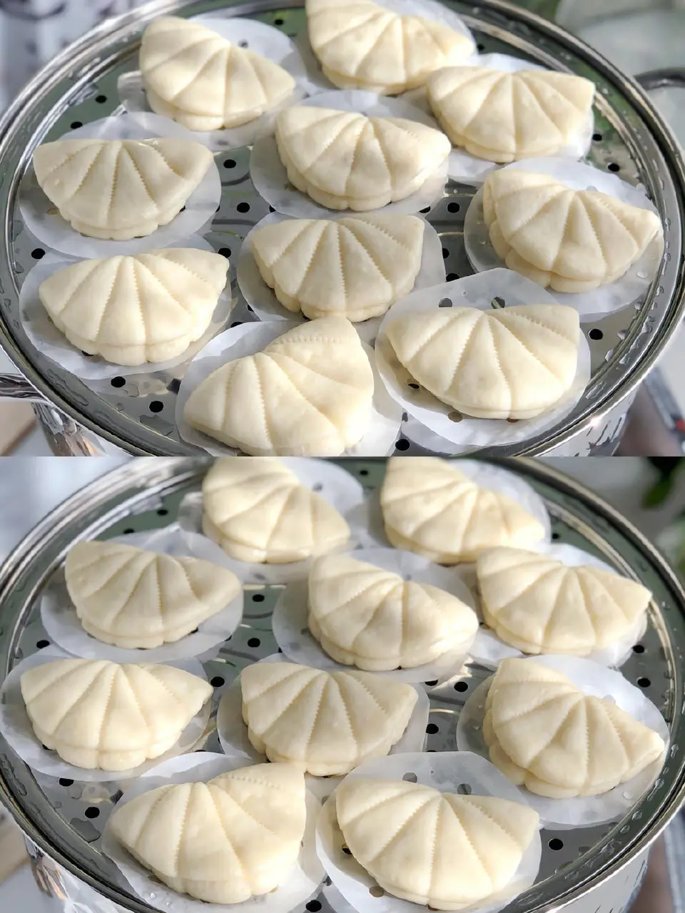 一次发酵懒人荷叶饼成品图