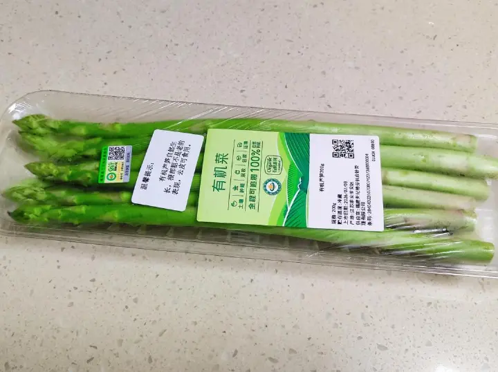 芦笋炒虾仁 第 1 步