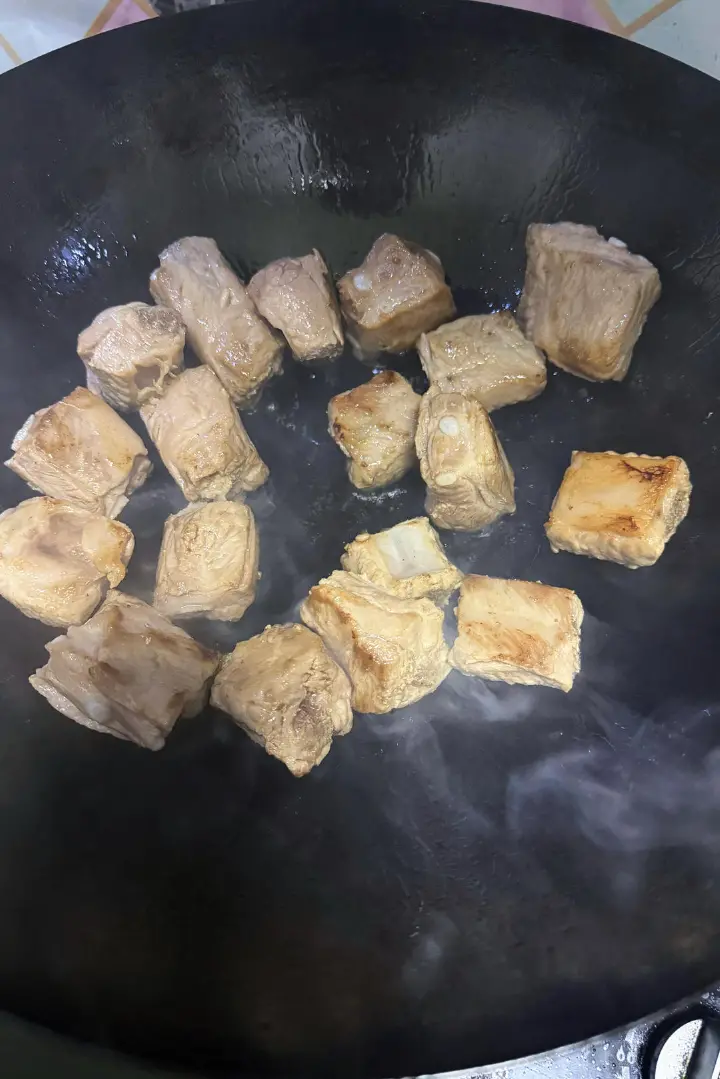板栗炖排骨 第 2 步