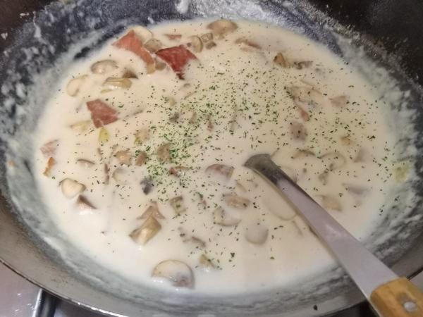 牛奶版奶油蘑菇汤 第 7 步
