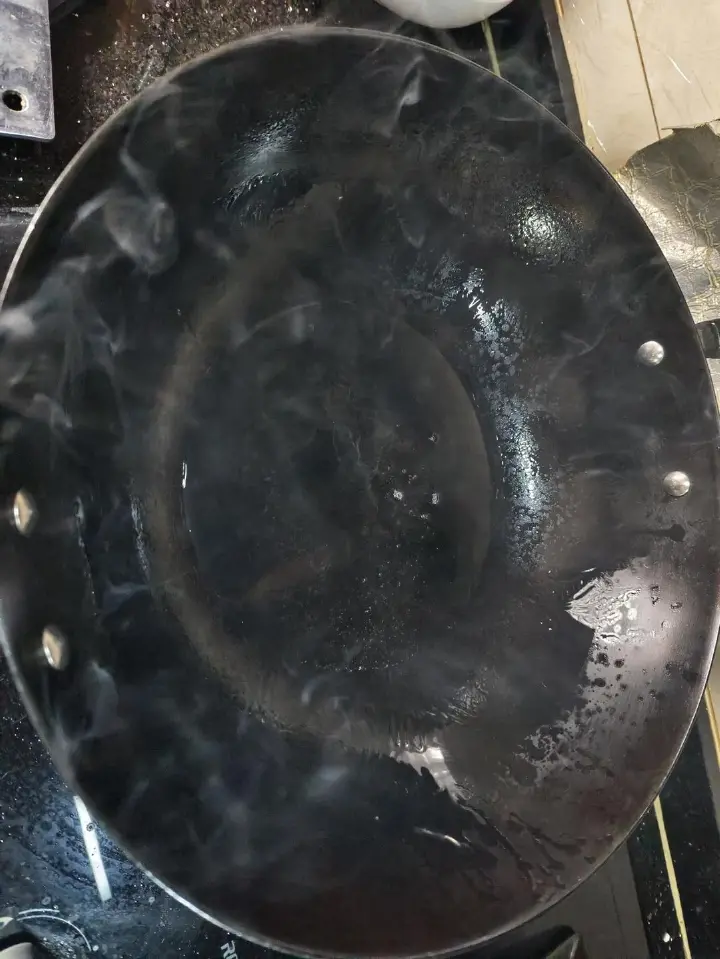 青蒜炒肉片 第 3 步