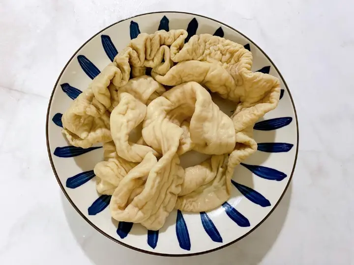 酸辣肥肠 第 1 步