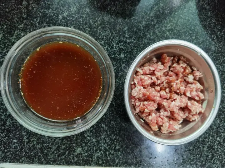 肉末豆腐 第 2 步