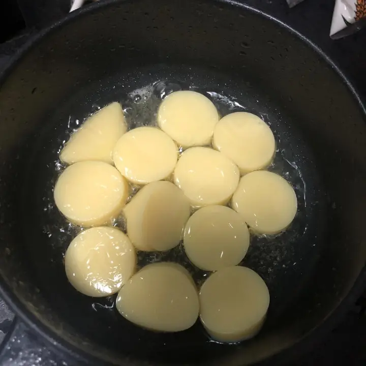 香煎日本豆腐 第 1 步