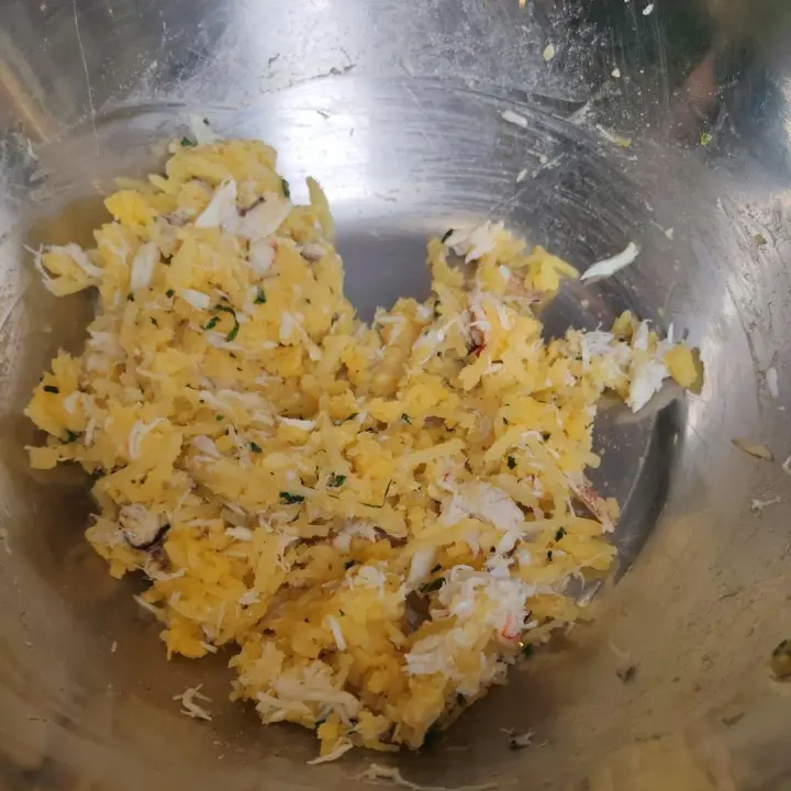 蟹肉土豆饼 第 10 步