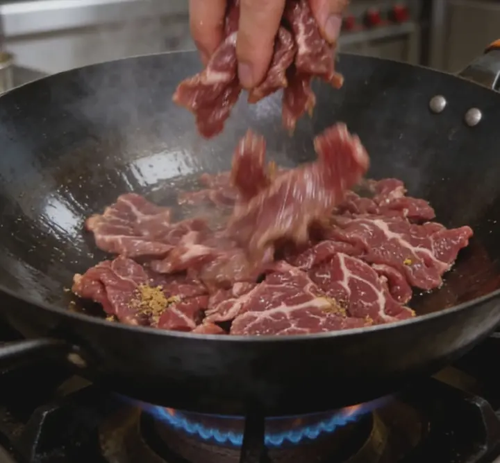泡椒牛肉 第 4 步