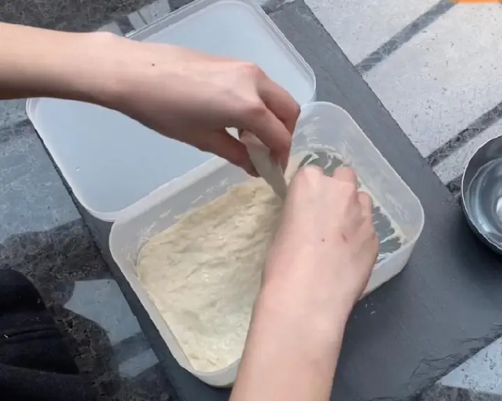 免揉恰巴塔欧包 第 20 步
