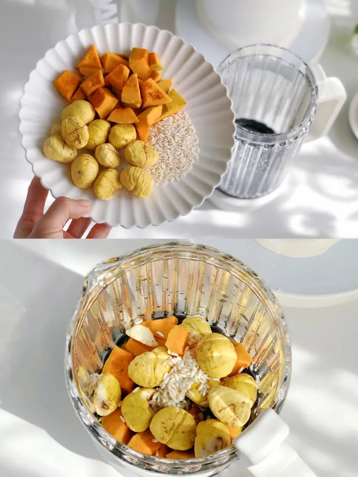 奶香板栗南瓜糊 第 2 步