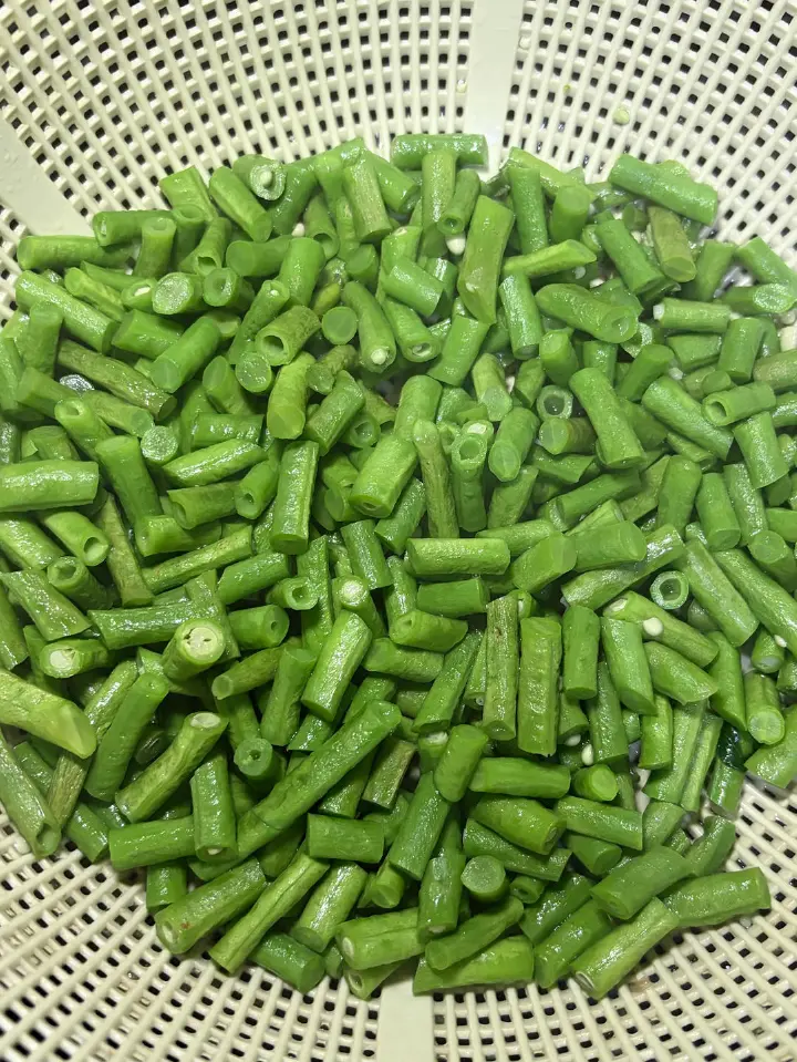 肉粒炒豆角 第 3 步