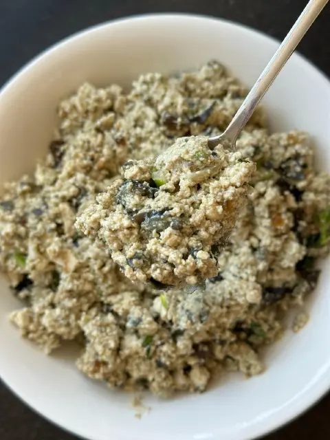 皮蛋拌豆腐