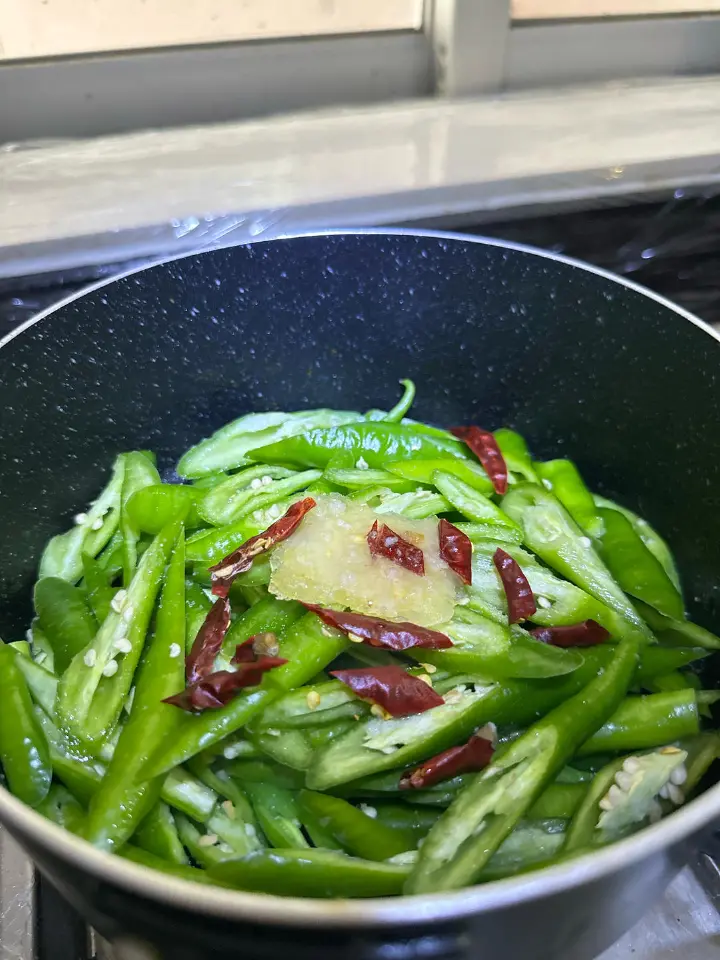 辣椒炒肉 第 7 步