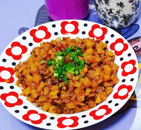 肉末土豆泥