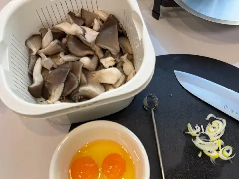 蘑菇鸡蛋汤