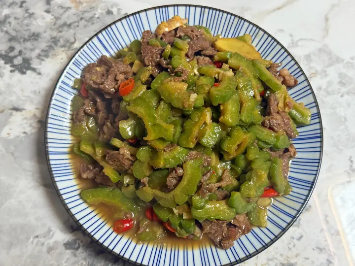 苦瓜炒牛肉 第 7 步