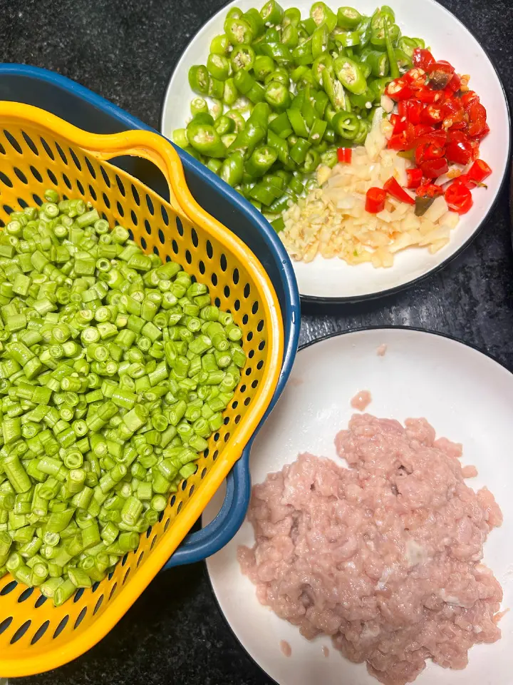 烂肉豇豆 第 1 步