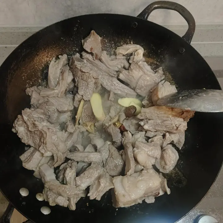 白萝卜焖羊肉 第 9 步