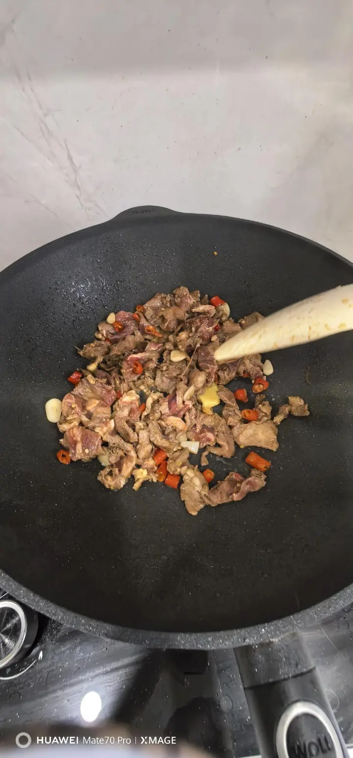 香菜炒牛肉 第 8 步