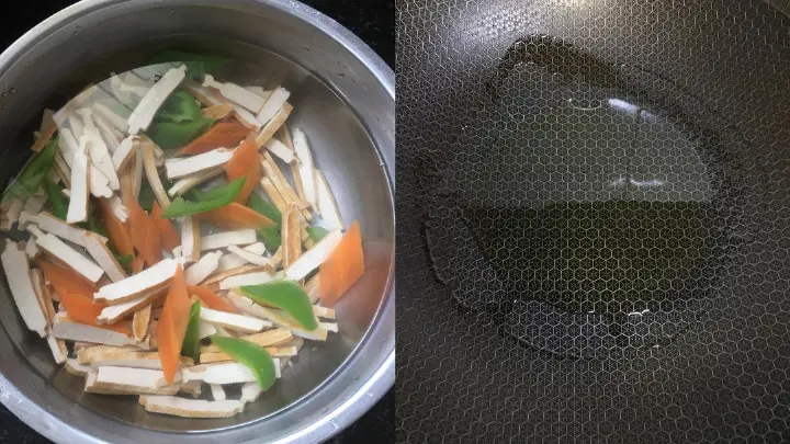 素炒豆干 第 4 步