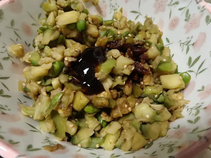 茄子锅贴 第 2 步