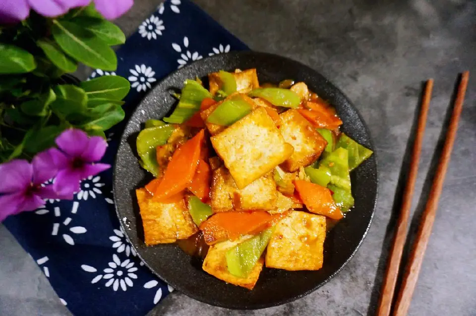 家常豆腐成品图