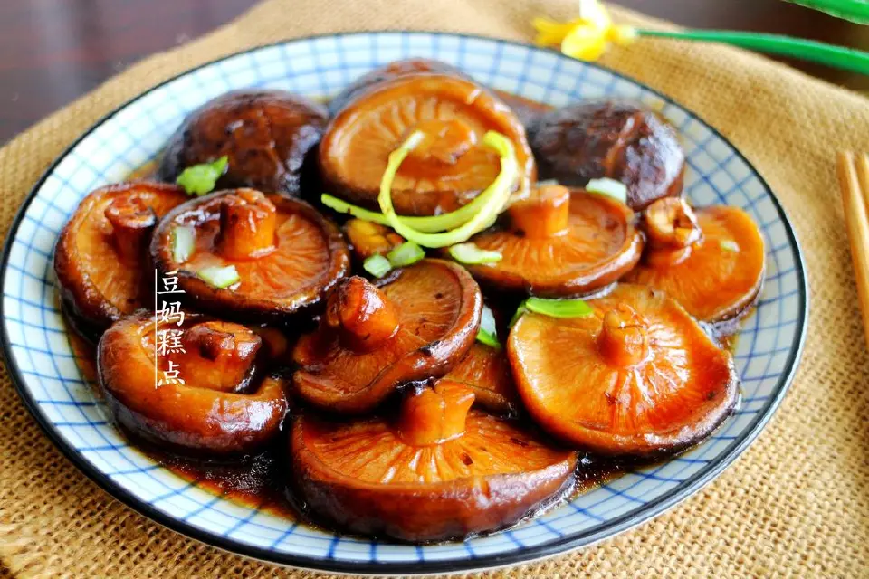 蚝油香菇成品图