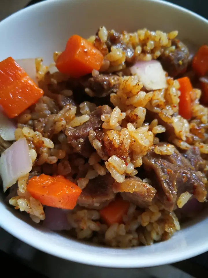 电饭煲牛肉焖饭 第 9 步