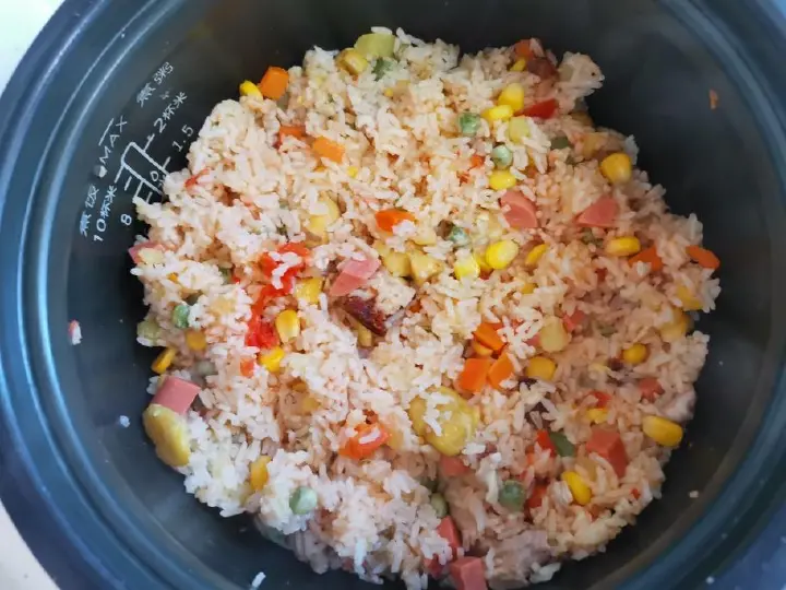 网红懒人焖饭 第 7 步