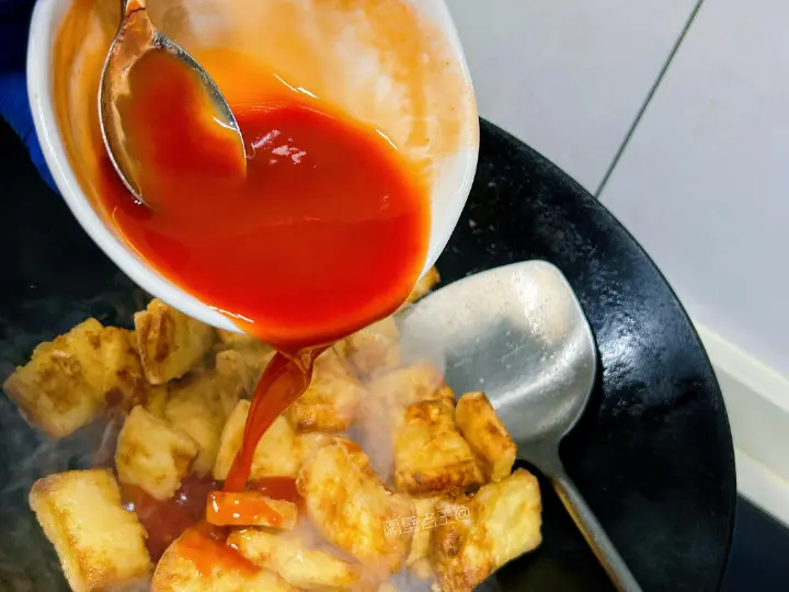 糖醋脆皮豆腐 第 8 步
