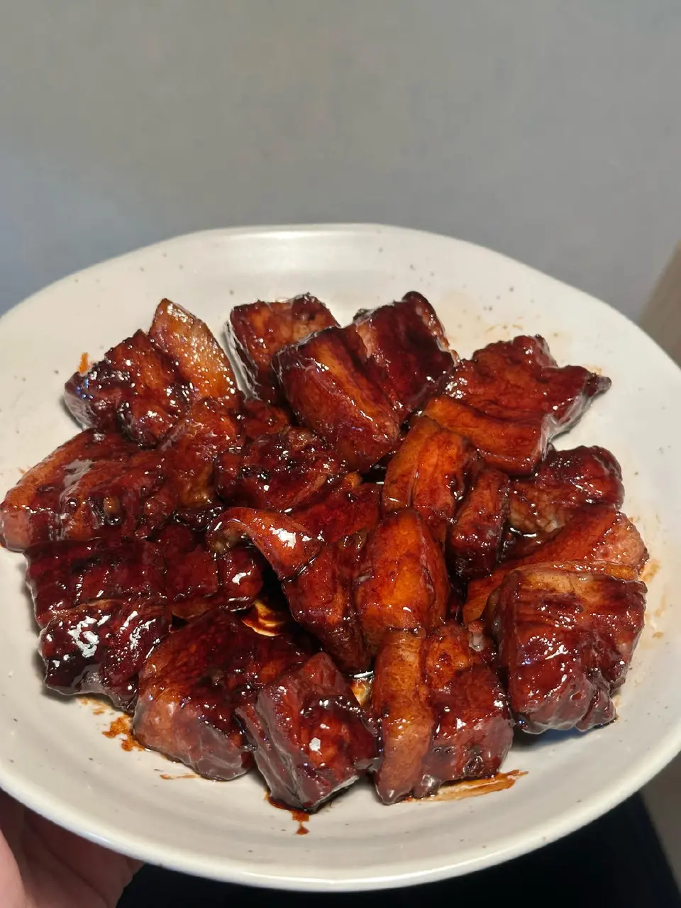 懒人红烧肉成品图