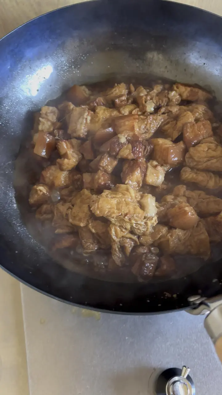 红烧肉炖豆腐串 第 6 步