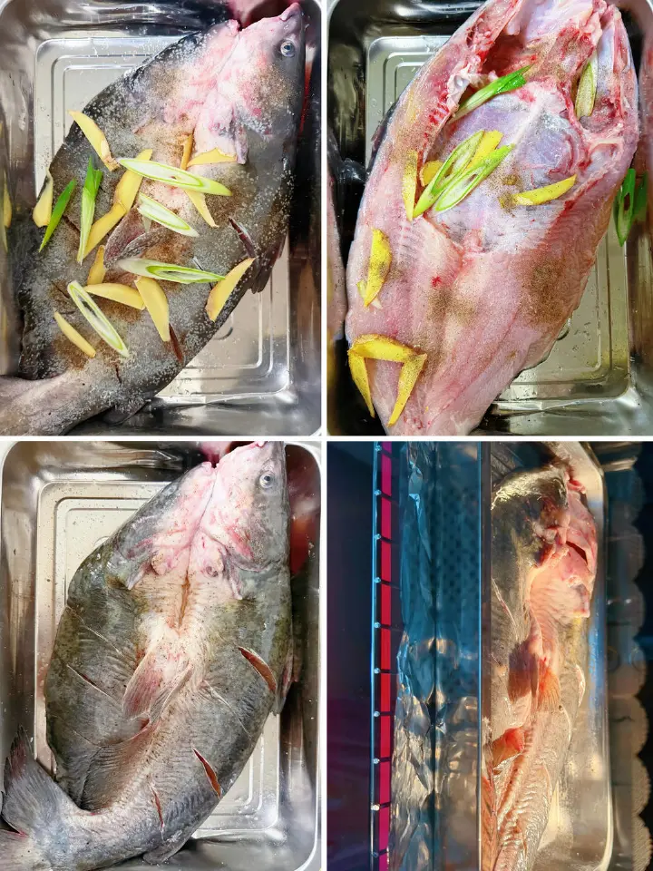 香辣藤椒烤鱼 第 1 步