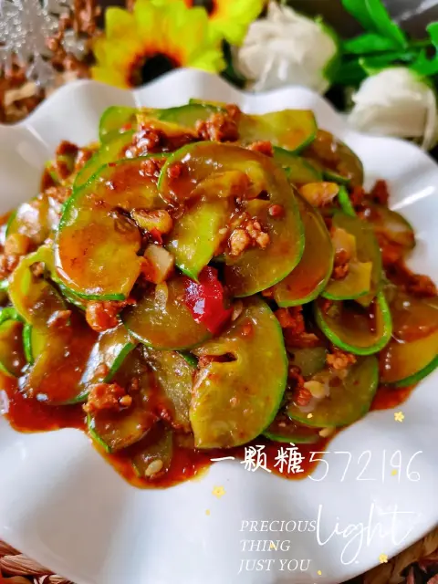 肉末黄瓜