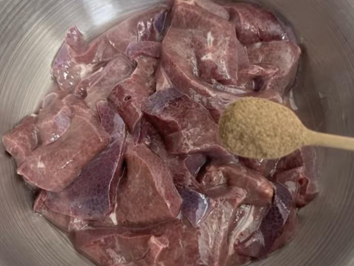 白灼猪肝 第 2 步