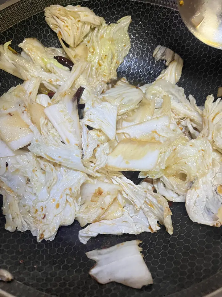 白菜炒木耳 第 4 步