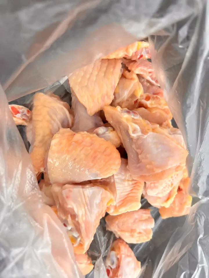 干蒸盐焗鸡翅 第 1 步