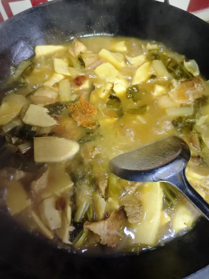 咸菜冬笋烧肉 第 7 步