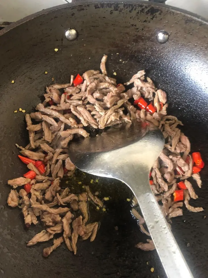 小炒黄牛肉 第 12 步