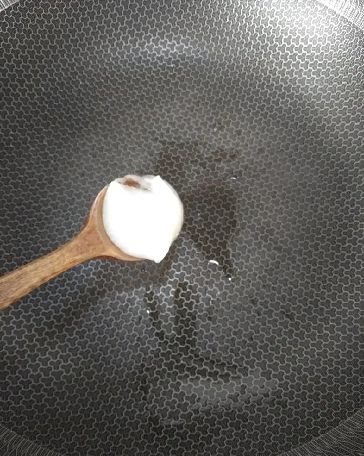 油菜炒香菇 第 6 步