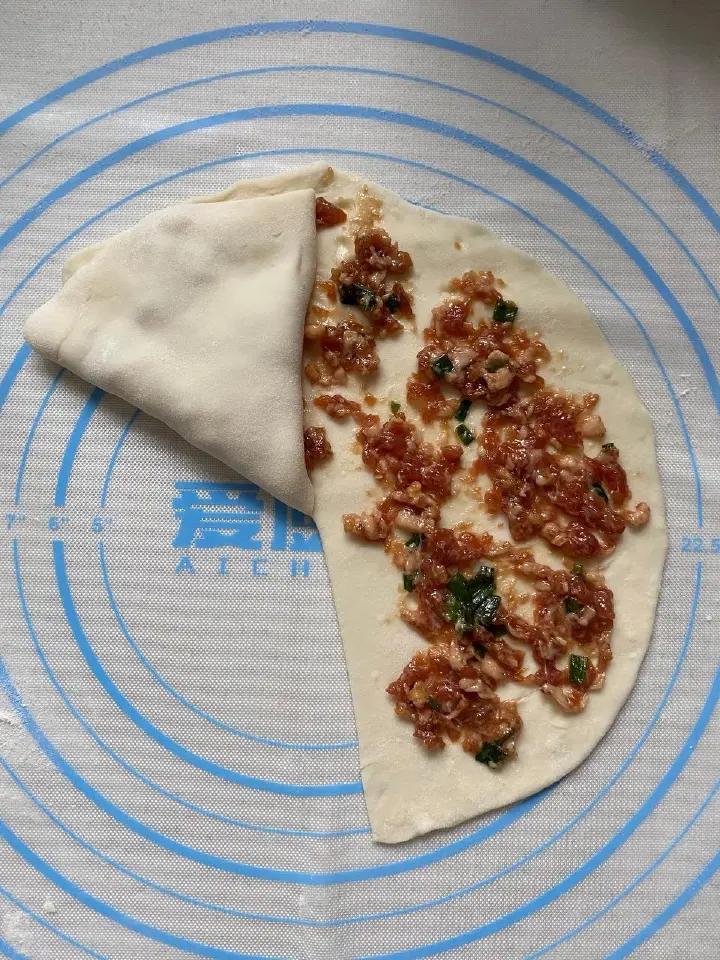 香酥千层肉饼 第 4 步
