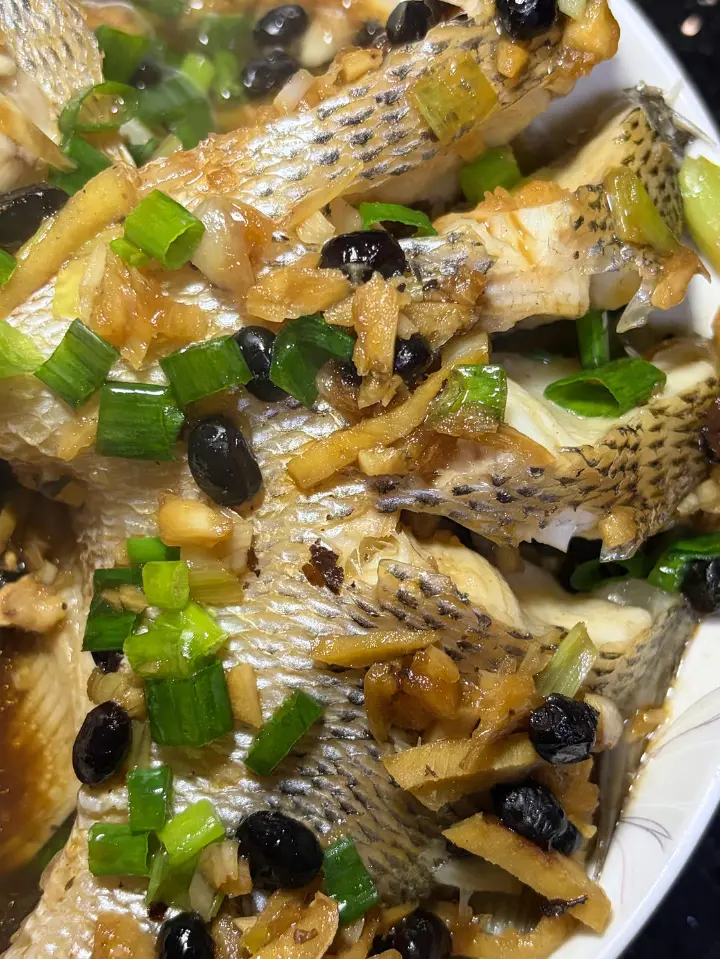 豆豉清蒸鲈鱼 第 7 步