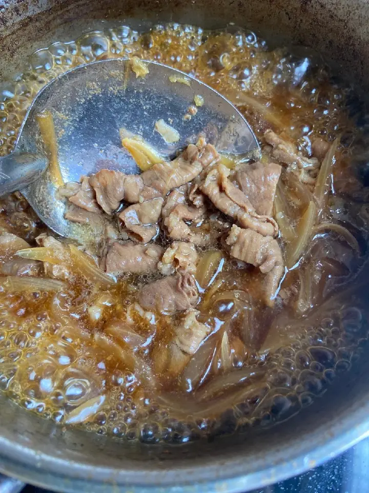 日式牛肉饭 第 8 步