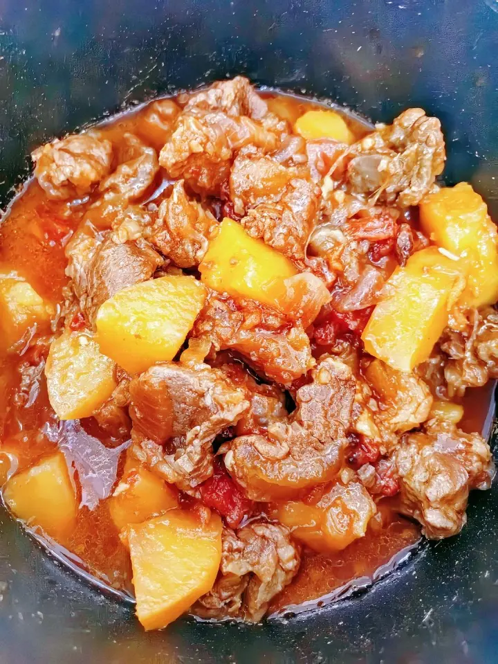 电饭煲西红柿焖牛腩 第 11 步