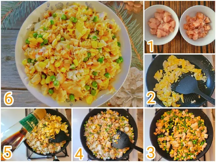 花式蛋炒饭合集 第 7 步