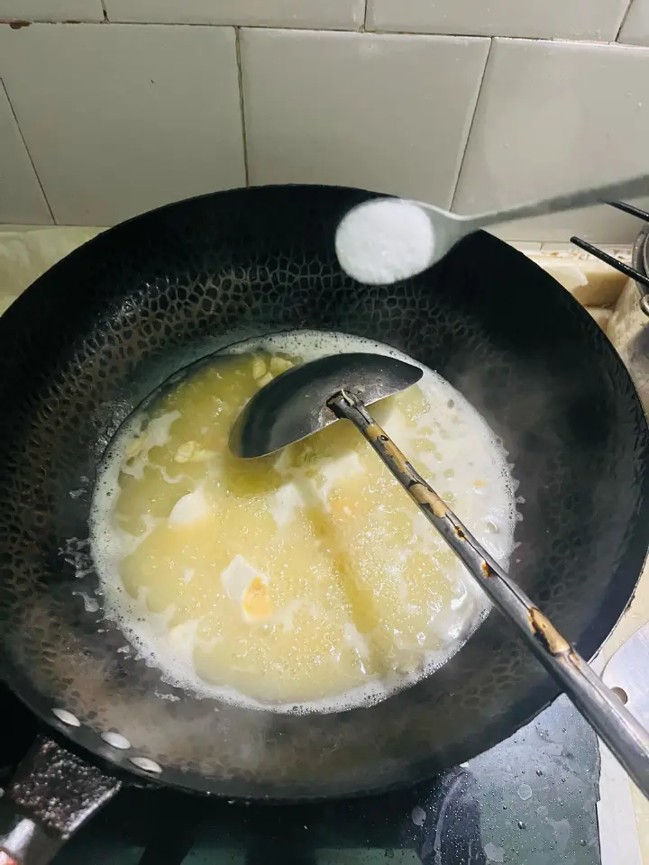 咸鸭蛋芥菜汤 第 5 步